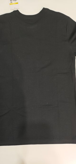 Camiseta Nike Negra Talla S Logo Multicolor