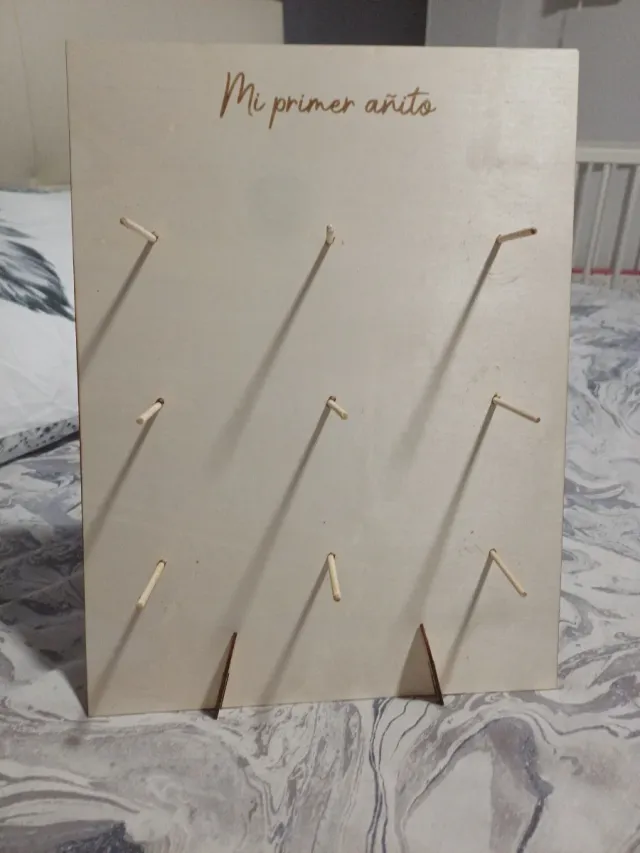 Tabla para donuts Mi primer añito