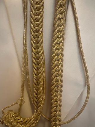 Traje Almirante/Marinero Blanco y Dorado