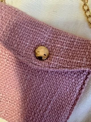 Vestido pichi rosa niña con bolso T2