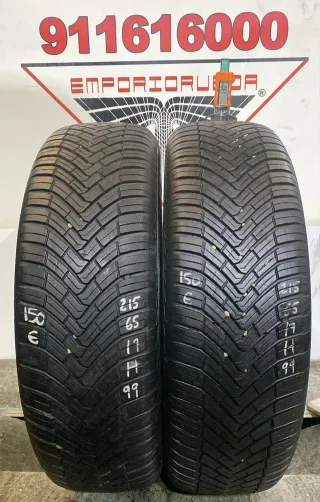 215 65 17 H CONTINENTAL RUEDA AL 90% VIDA UTIL