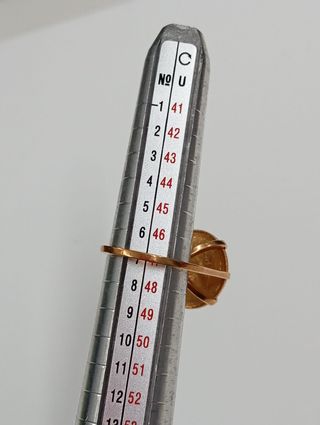 Anillo Oro 18K con Moneda 21K