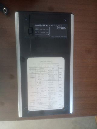 Calculadora Vanguard X-1231 Electrónica