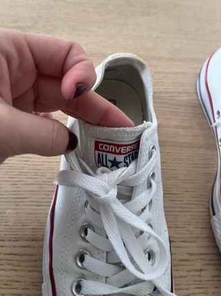 Converse All Star Donna Bianche Taglia 37