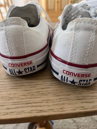 Converse All Star Donna Bianche Taglia 37