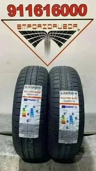 4UD 165 65 14 T NEREUS RUEDA NUEVA YA MONTADA