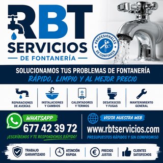 Fontanero telf 677423972