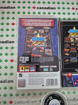 SNK Arcade Classics Vol.1 PSP