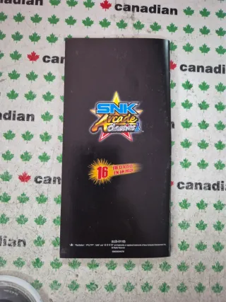 SNK Arcade Classics Vol.1 PSP