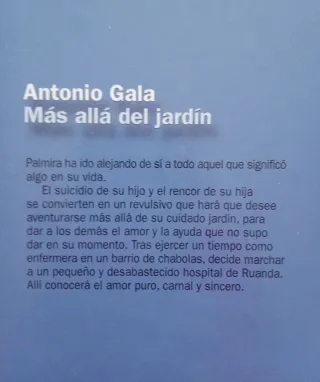 2 Libros Antonio Gala