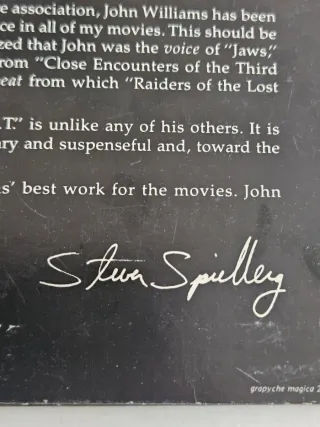 Vinile LP E.T. L'extra-terrestre Colonna Sonora