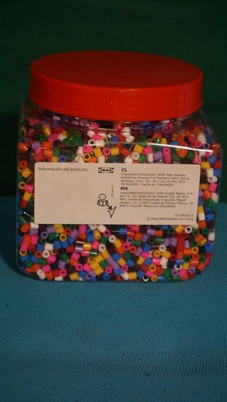 Bote Cuentas IKEA Manualidades 12,5x12,5x13cm