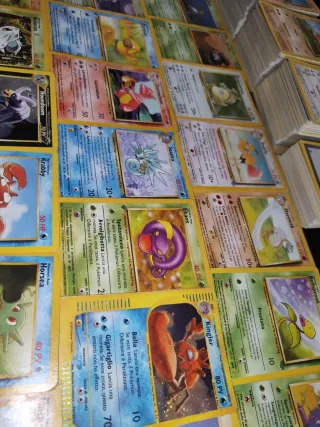 275 carte Pokémon con Vintage