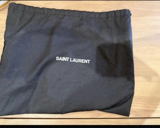 Borsa YSL Beige Trapuntata con Zip