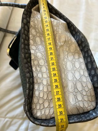 Borsa modello Guess donna verde e grigio