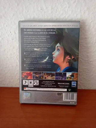 Kingdom Hearts PS2 Platinum Español
