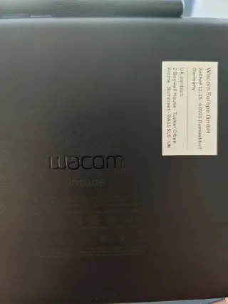 Tableta Gráfica Wacom Negra