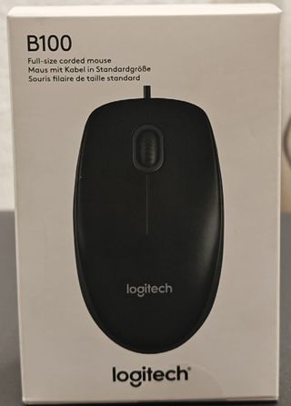 Ratón Logitech B100 con Cable