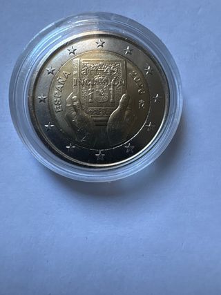 Moneda 2 euros Sevilla, Tarragona y art.49