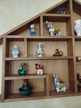 Casita madera natural artesanal
