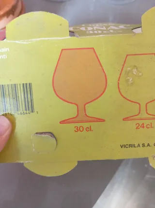 Copas de coñac Arcoroc (6 unidades)