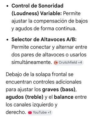 Yamaha AX-396 Amplificador Sonido Natural