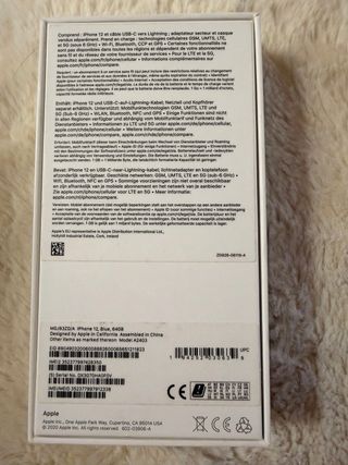 iPhone 12 Blu 64GB