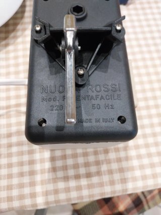 Gancio e motore per impastatrice polenta