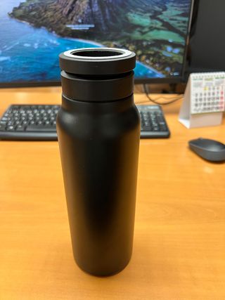 Botella Térmica Acero Inoxidable Negra 740ml