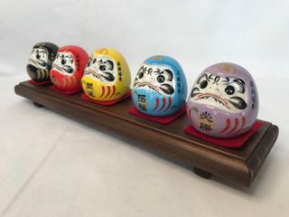 Figuras Daruma Cerámica Japonesas
