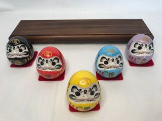 Figuras Daruma Cerámica Japonesas