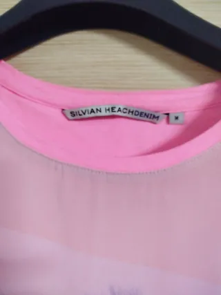 T-shirt donna rosa taglia unica