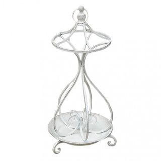 Portaombrelli Acciaio Bianco Capiente Entrata 68cm