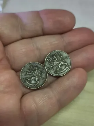 Lote 5 monedas Finlandia 1920