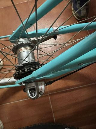 Bicicleta Ortler, niña, 19”, color verde mint.