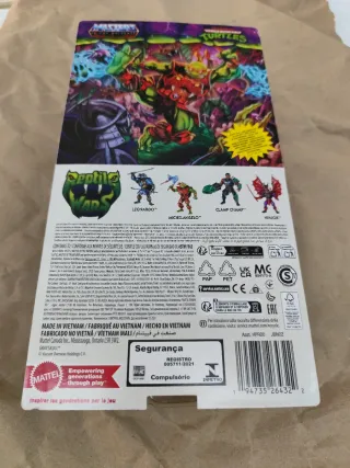 Figura Michelangelo Ninja Turtles Masters of the Universe