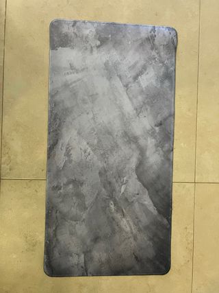 Alfombrilla de ratón gris efecto mármol