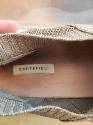 Zapatillas elásticas con brillos