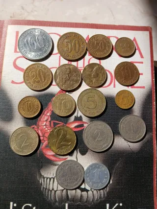 18 monete Jugoslavia diverse