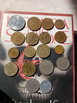18 monete Jugoslavia diverse