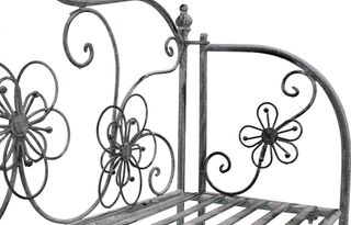 Scaffale Etagere 4 Ripiani Metallo Bianco Ossidato