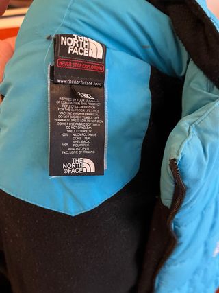 Cazadora The North Face Azul Turquesa