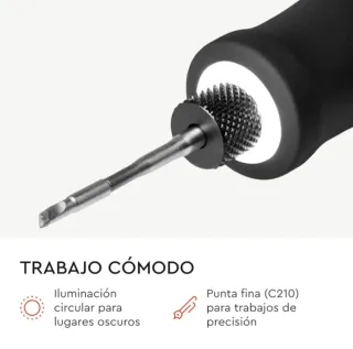 Soldador Inalámbrico a bataria 3.6V 2600mAh