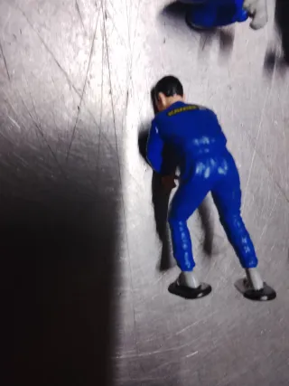 Figuras Scalextric Mecánico Taller Rally  Carpa