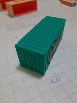 Containers 7cm in Scala H0 personalizzati