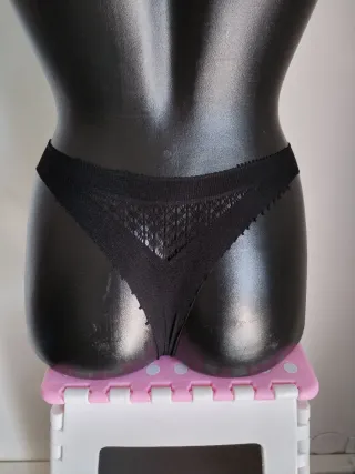 Body gotico nero semitrasparente elastico