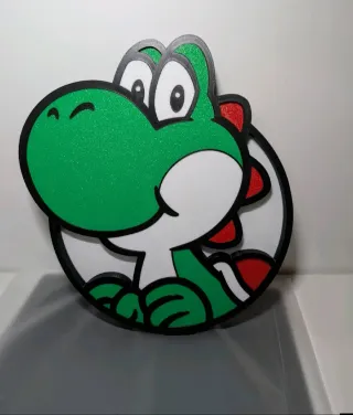 Figura Impresión 3D Yoshi Nintendo
