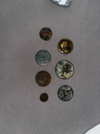 Lote de monedas antiguas