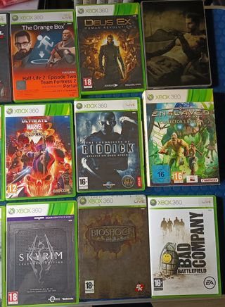 Lote videojuegos xbox 360