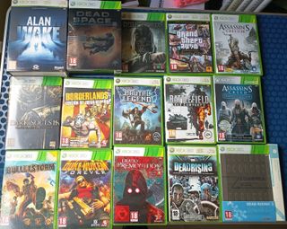 Lote videojuegos xbox 360